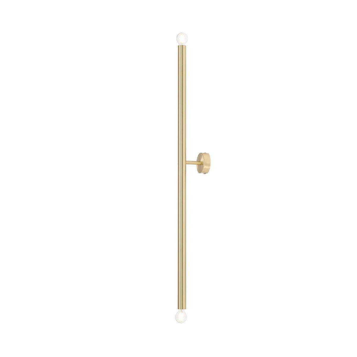 KINKIET TUBO 2 BRASS L