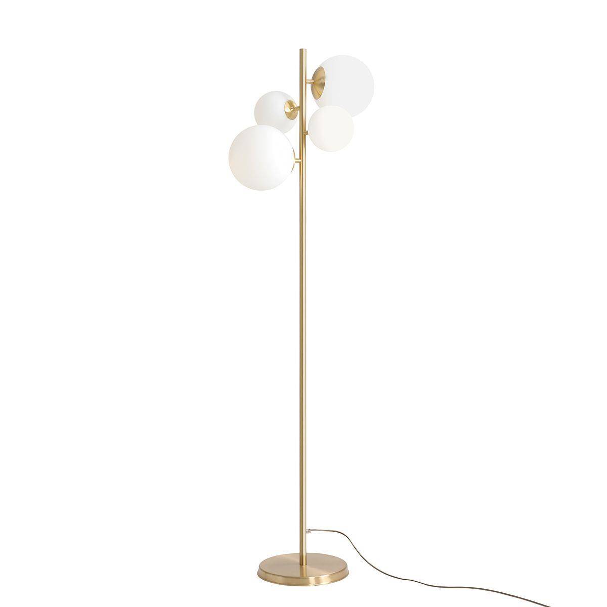 LAMPA STOJCA BLOOM BRASS