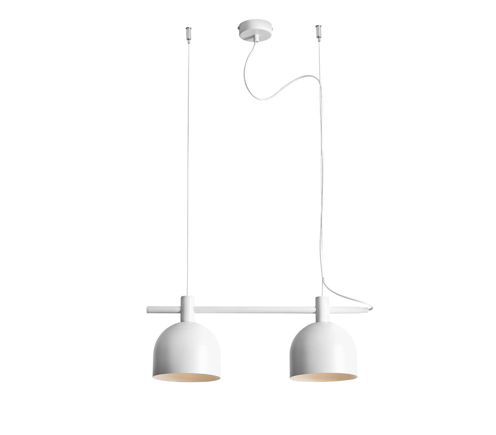 LAMPA WISZCA BERYL 2 WHITE