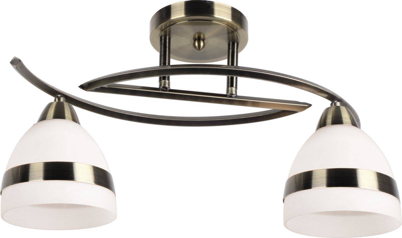 Ponadczasowa lampa sufitowa do korytarza K-JSL-6572/2 AB z serii COLAR