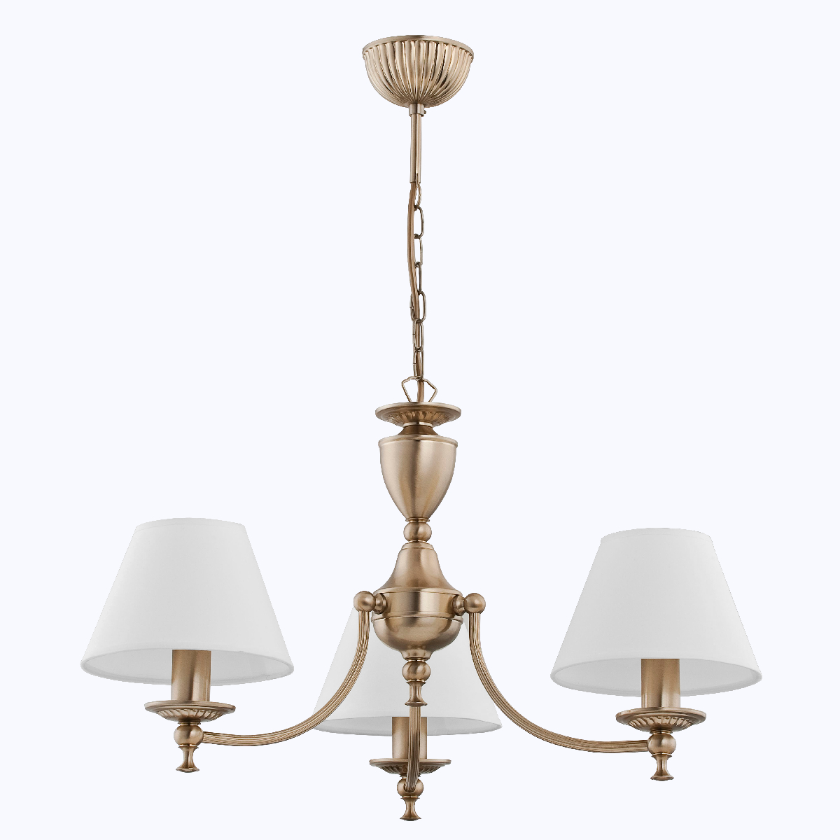 Stylizowana lampa sufitowa 3-punktowa SOFIA 18343 ZOTA