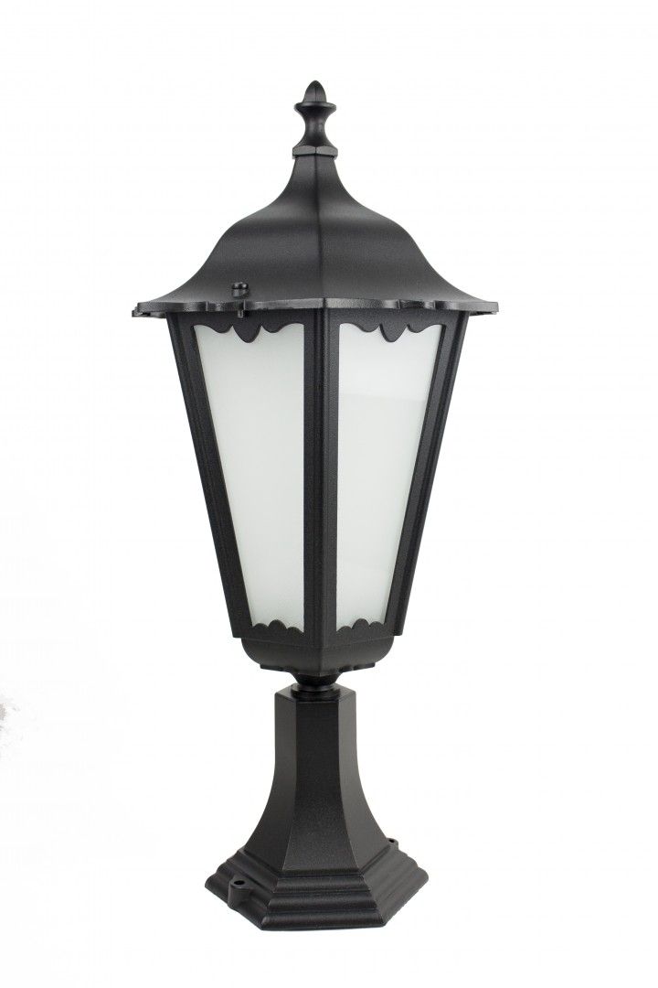Retro lampa na supek do ogrodu 65cm czarny RETRO MAXI 4011/1 BD Su-Ma