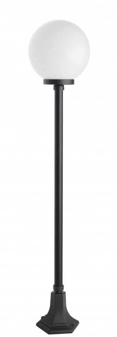 Lampa ogrodowa kula w tradycyjnym stylu 153cm czarny KULE CLASSIC K 5002/1/KP 250 Su-Ma
