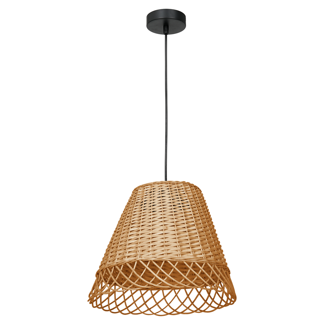 Lampa wiszca VIMINI NATURAL WOOD 1xE27