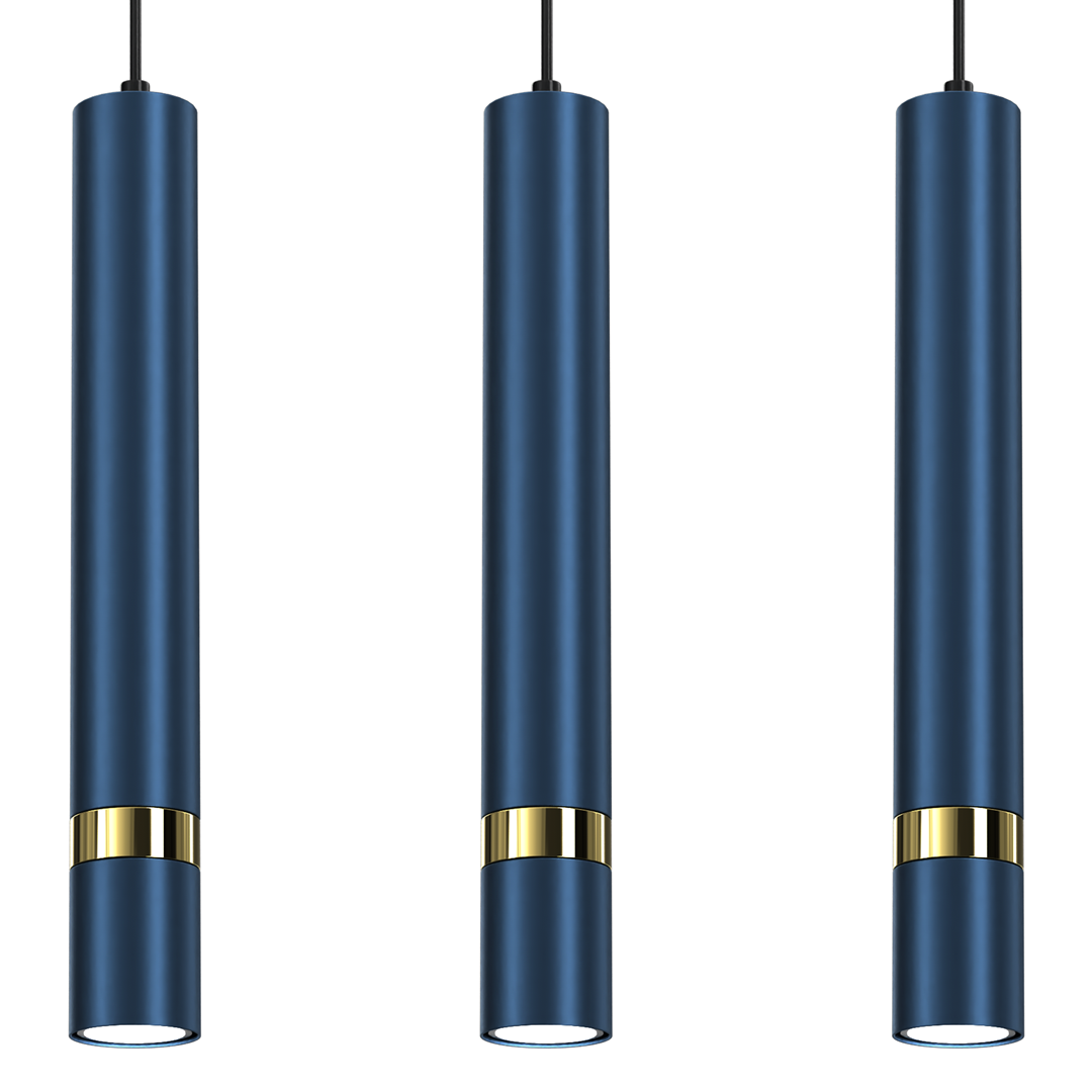 Lampa wiszca JOKER NAVY BLUE/GOLD 3xGU10