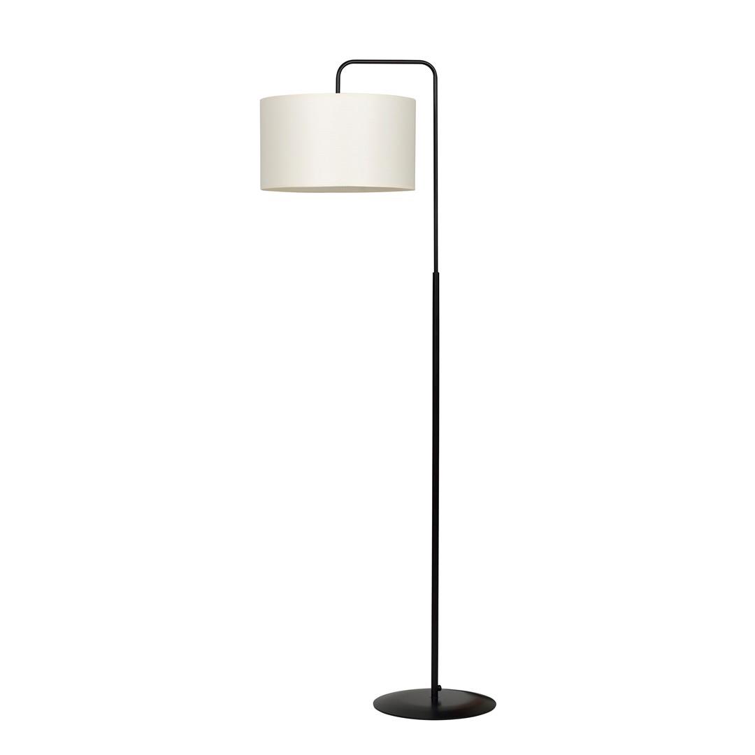 Stylowa lampa czarna abaur cru 150cm 60W 570/4 TRAPO LP1
