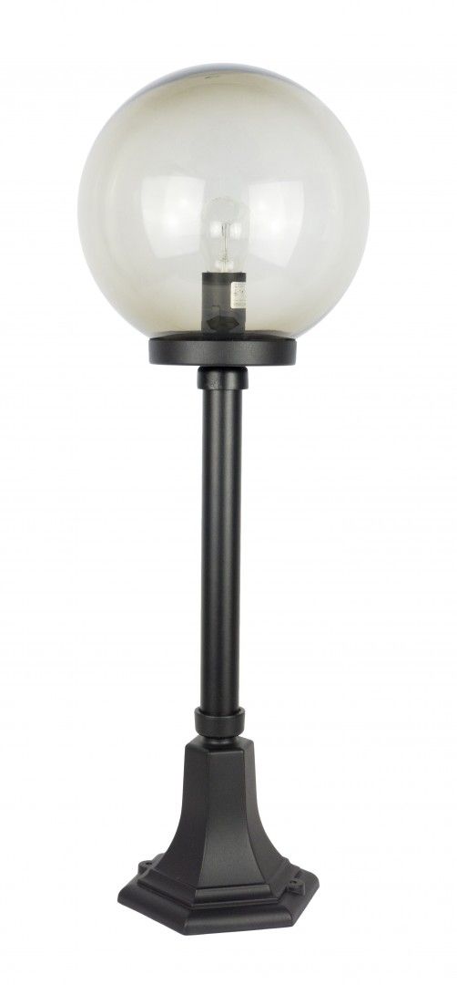 Lampa zewntrzna stojca kula 73cm 60W przydymiony czarny CLASSIC 5002/3/KP 250 FU Su-Ma