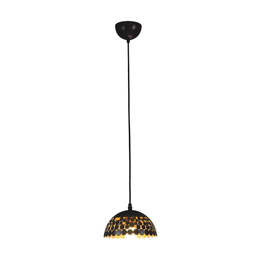 Lampa wiszca LISA BLACK 1xE27