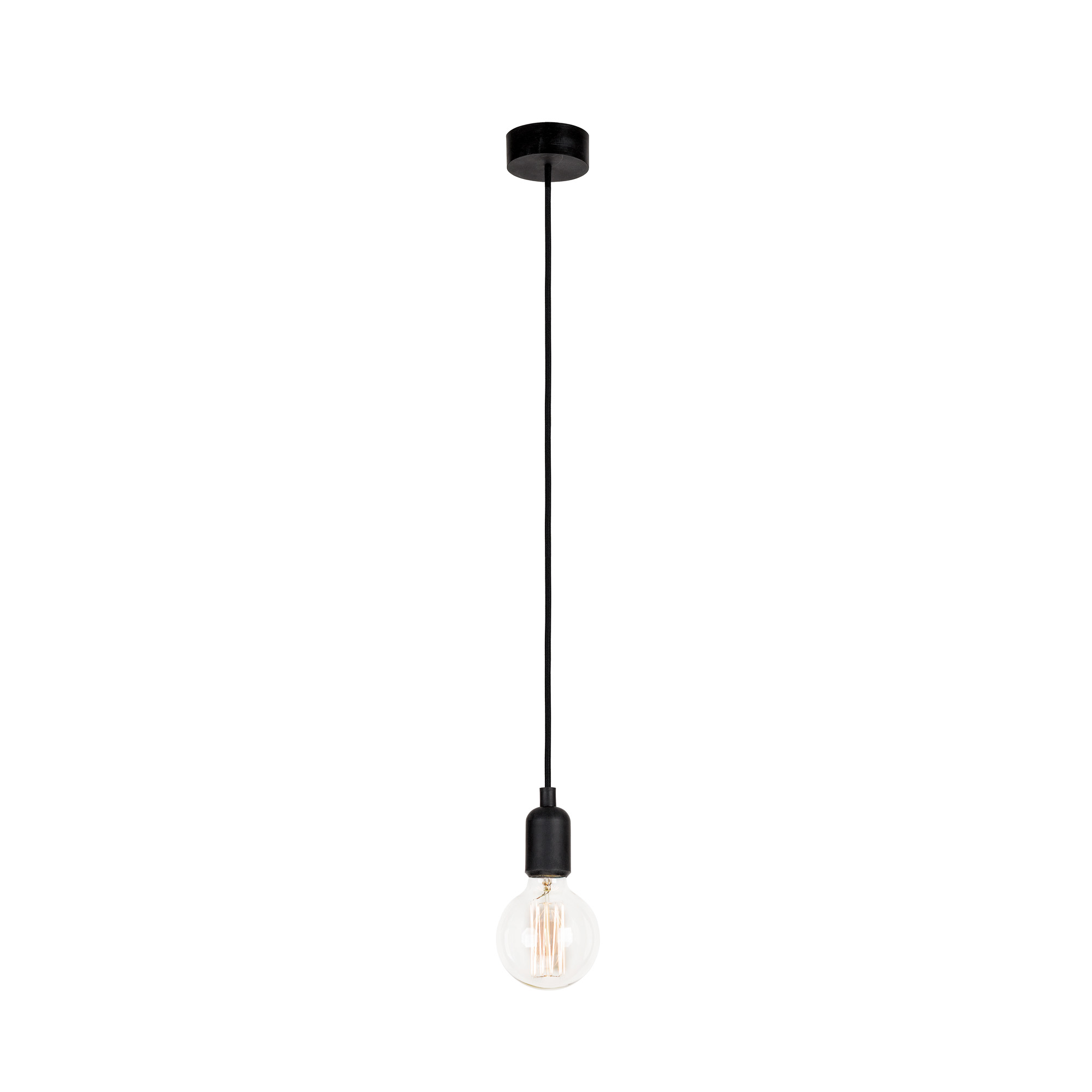 Lampa sufitowa czarny E27 90cm stal minimalistyczna SILICONE I ZWIS Nowodvorski 6404