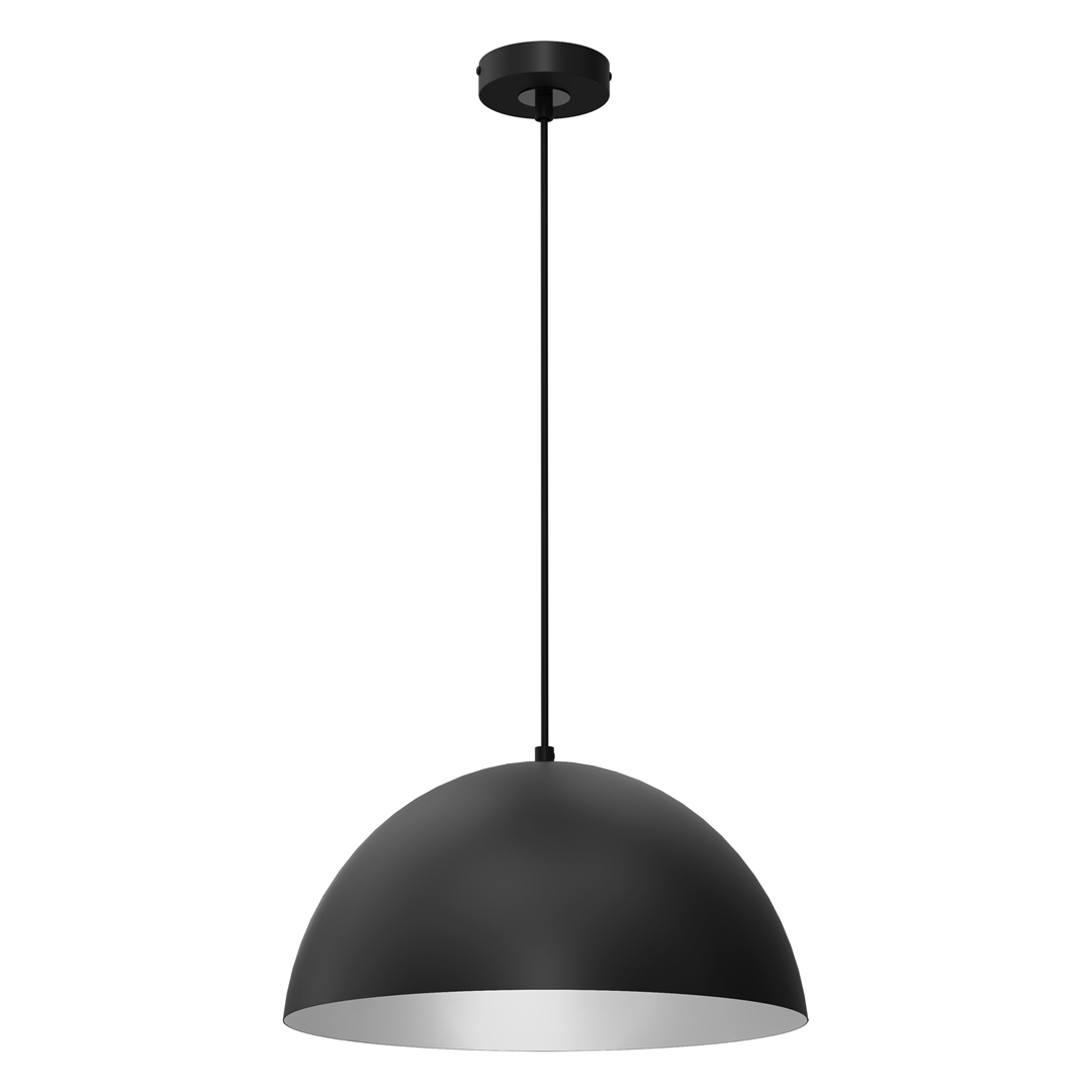Lampa wiszca BETA BLACK/WHITE 1xE27 35cm