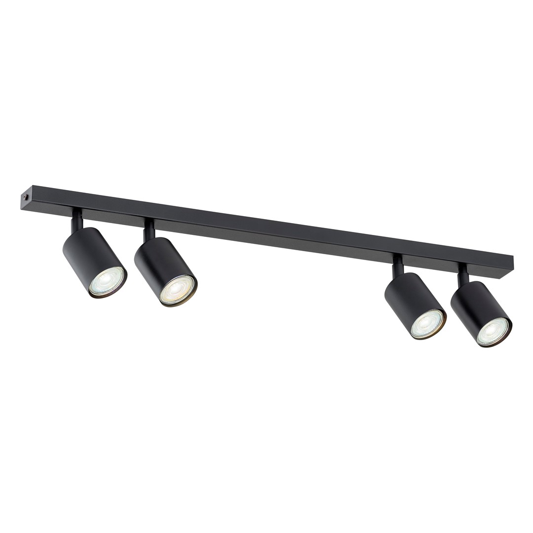 Lampa sufitowa 4-punktowa FLASH 4 BLACK 1312/4