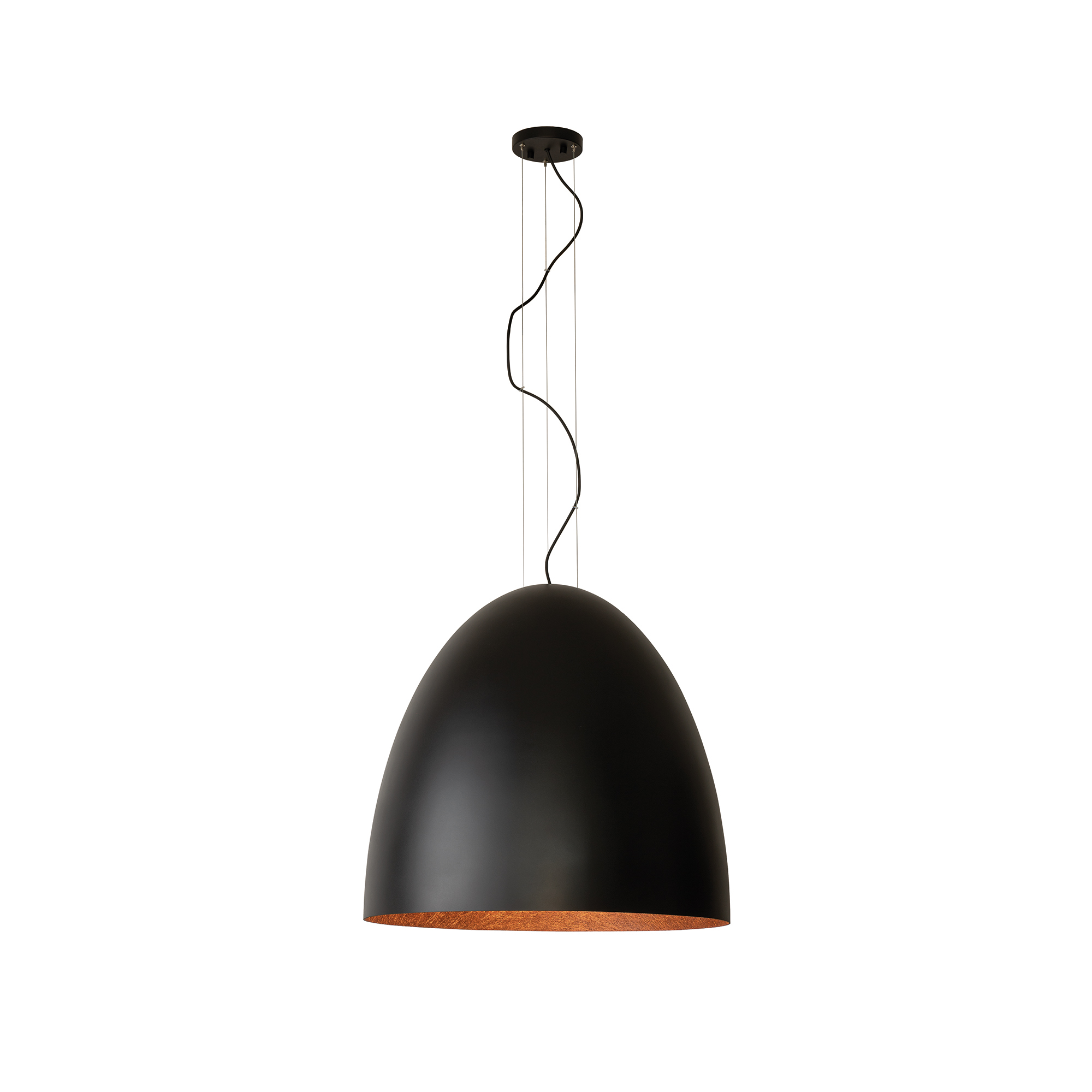 Nowodvorski 10321 EGG XL BLACK -COPPER