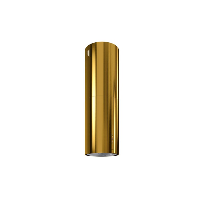 Okap kuchenny GLOBALO Cylindro Isola 39.6 Gold TANIEJ -8% Z KODEM NA STRONIE GLOBAL8