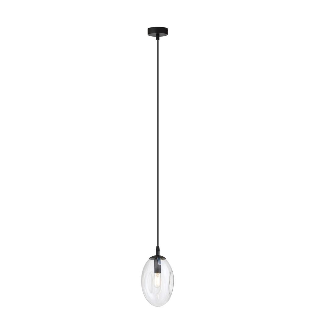 Minimalistyczna lampa wiszca ASTRAL 1 BL TRANSPARENT 1265/1
