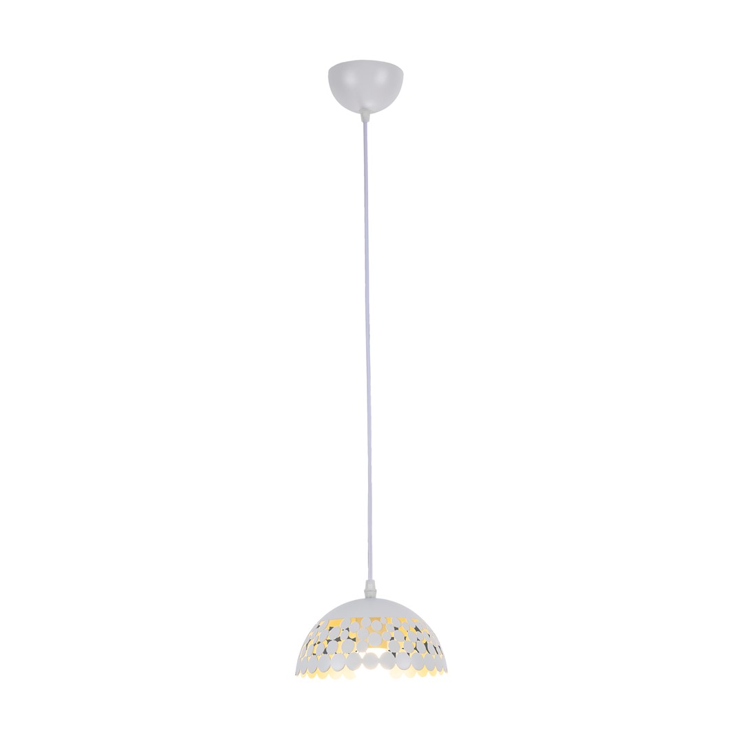 Lampa wiszca LISA WHITE 1xE27 18cm
