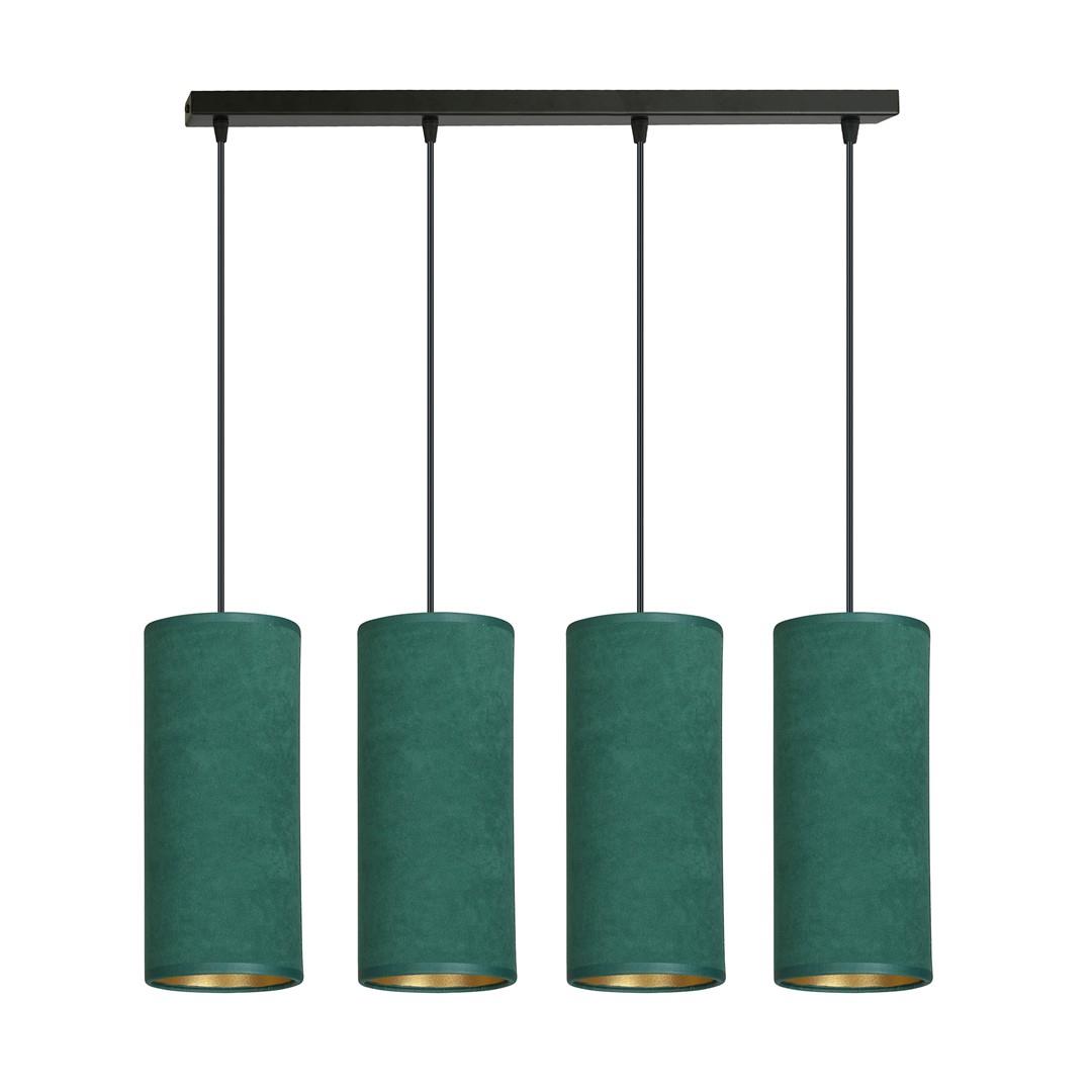 Lampa tuby na listwie 65cm 4x10W zielony/zoty 1058/4 4