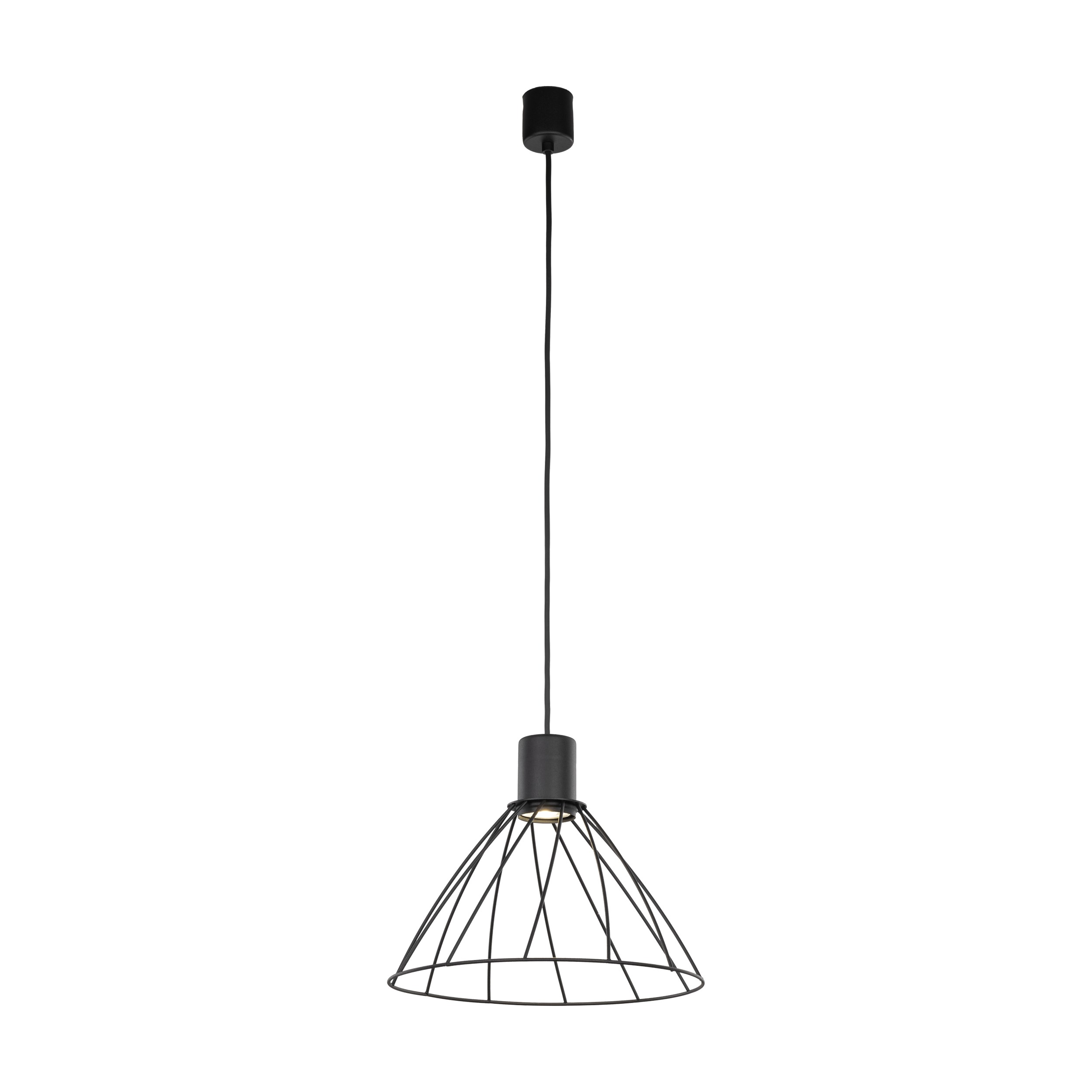 Lampa wiszca druciana pojedyncza Modesto Black 10160 TK Lighting
