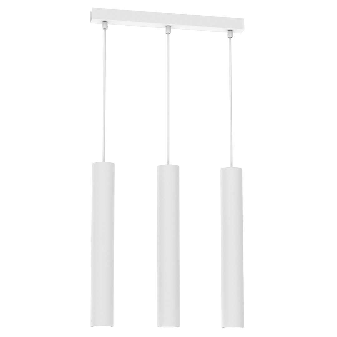 Lampa wiszca HUDSON WHITE 3xGU10