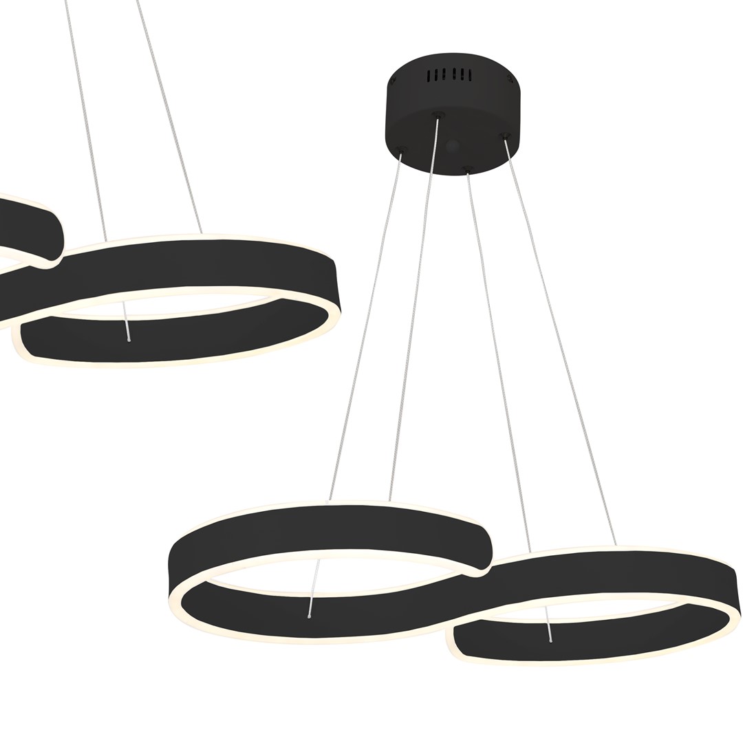 Lampa wiszca INFINITY BLACK 60W LED