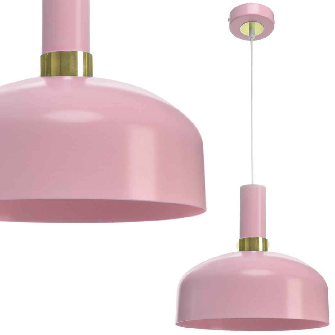 Lampa wiszca MALMO PINK 1xE27