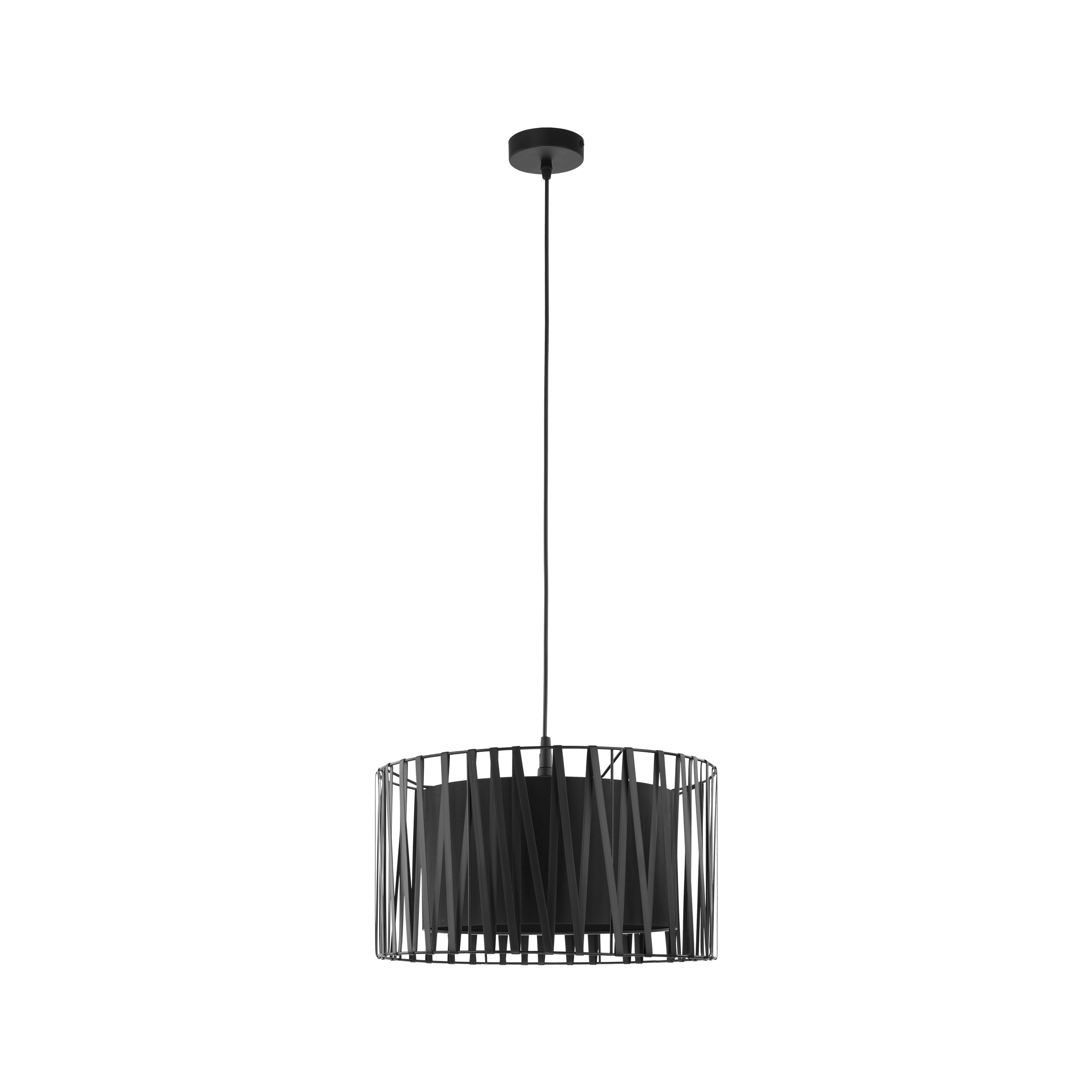 Elegancka lampa wiszca E27 czarny HARMONY 1654 TK Lighting