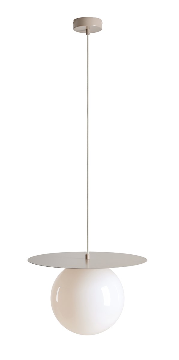 LAMPA WISZCA LOOP BEIGE L