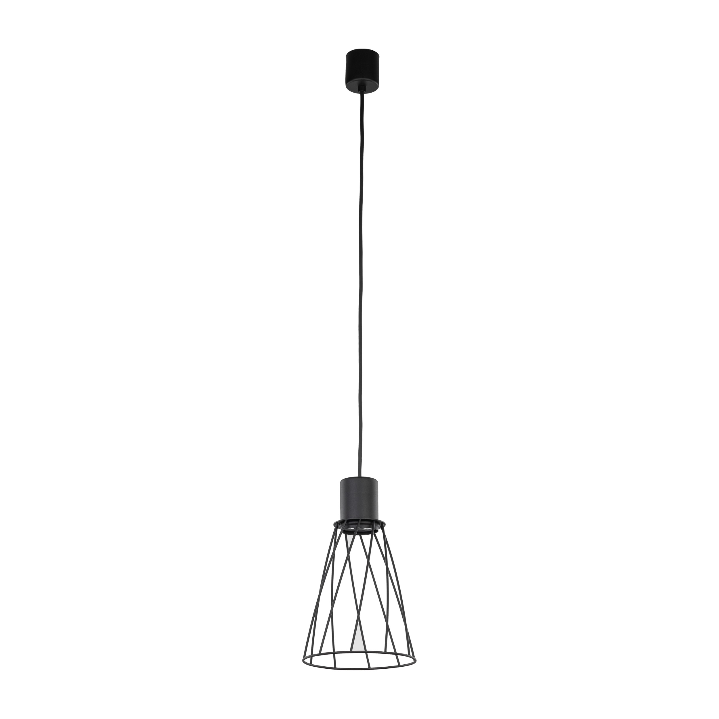 Lampa wiszca druciana pojedyncza Modesto Black 10159 TK Lighting