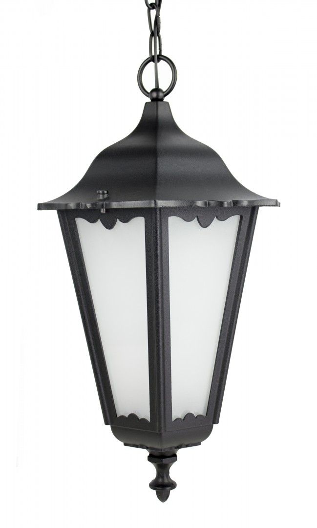 Wiszca lampa ogrodowa klasyczna 100W E27 czarny RETRO MAXI 1018/1/BD Su-Ma