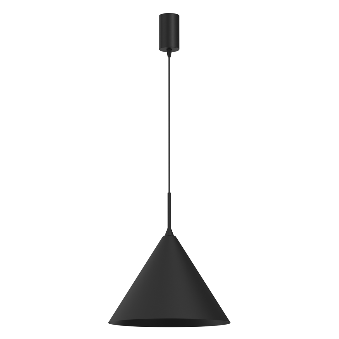 Lampa wiszca CAPITAL BLACK 32cm 1xGX53