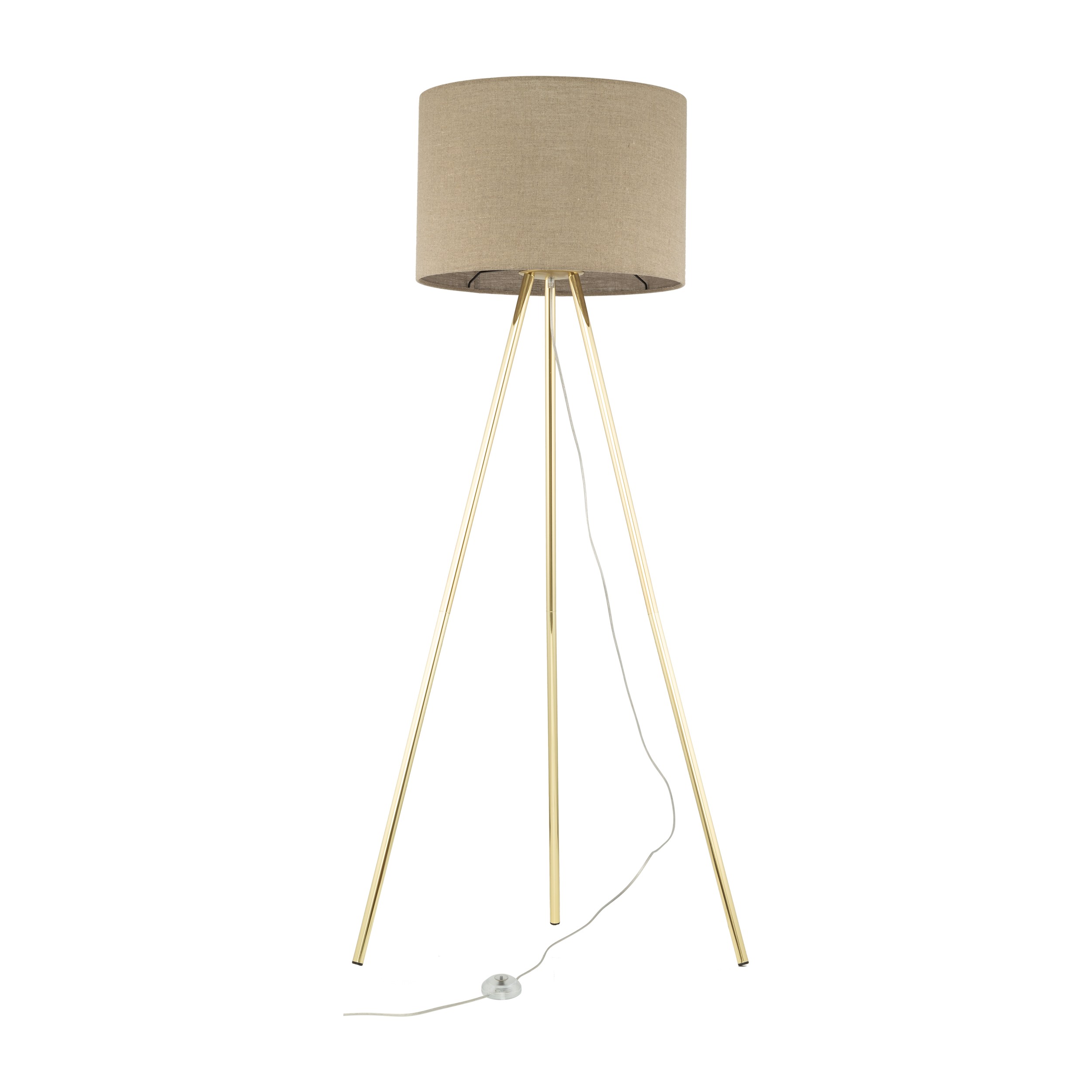 Lampa podogowa Umberto Linen Gold 16036 TK Lighting