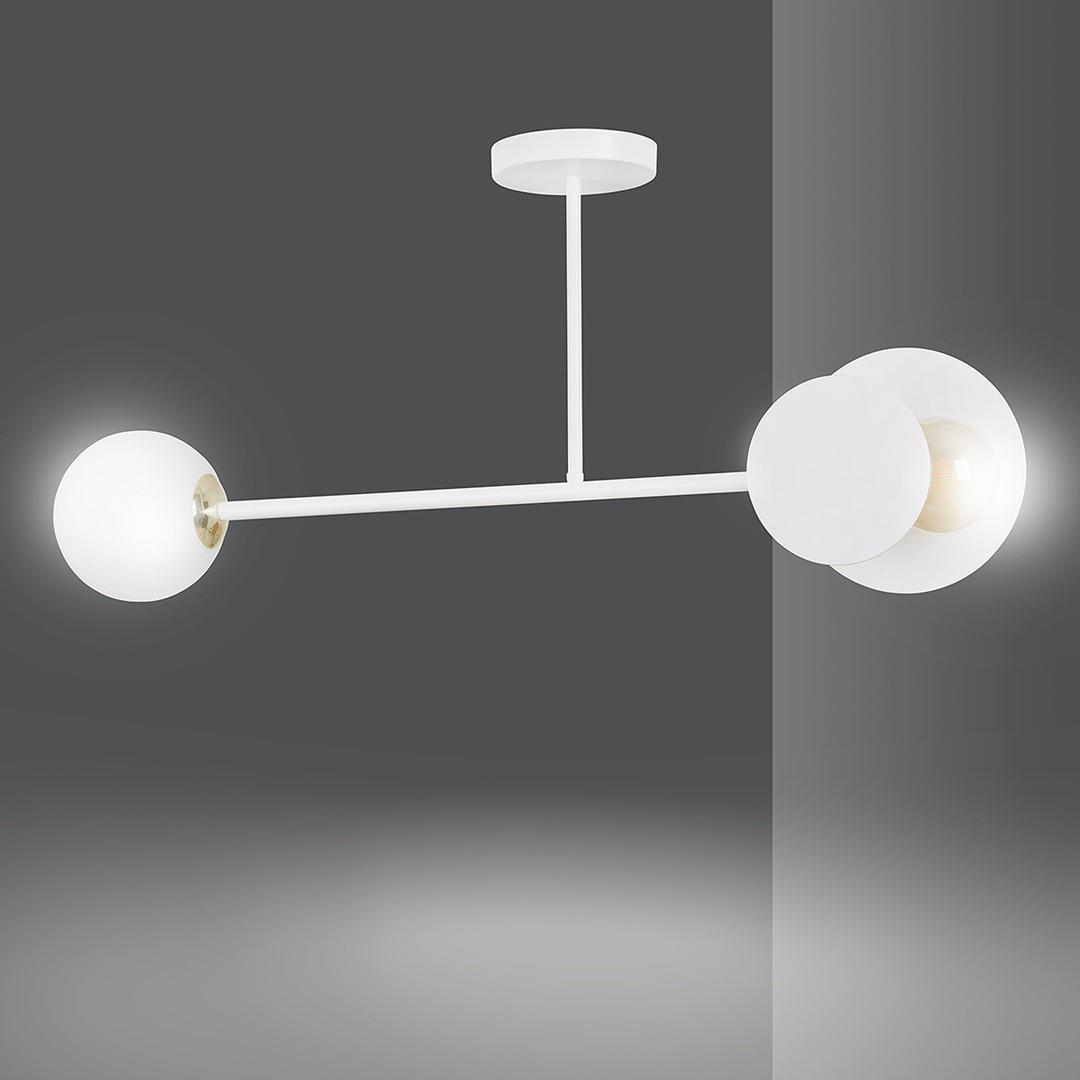 Plafon lampa oryginalna biay klosz zote ozdobienia 60W 40W 613/2 MINERVA 2