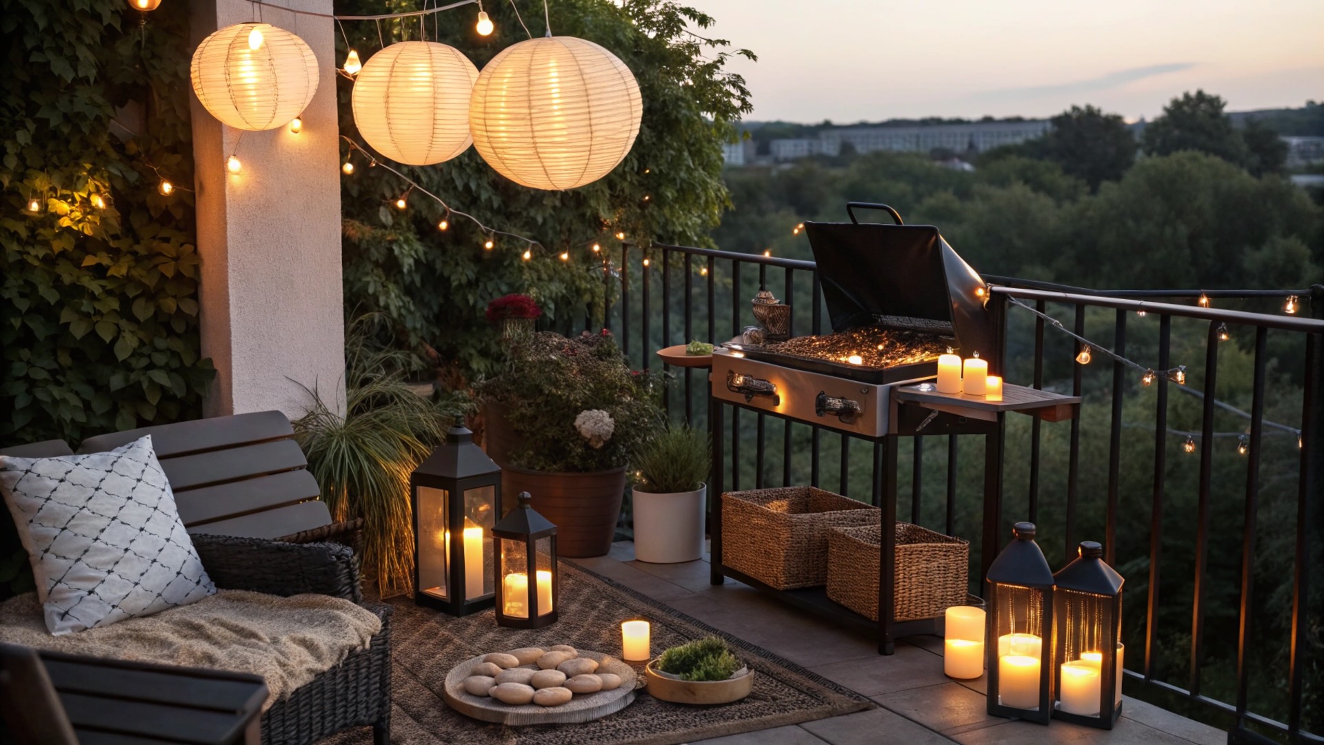 Jak ładnie oświetlić balkon? Przygotuj się na sezon grillowy