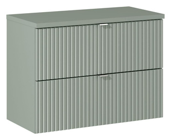 Zestaw mebli łazienkowych Line Reed Green 80cm z blatem – SET-LRG B RG 80CM S