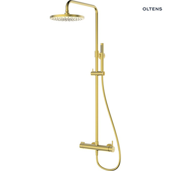 Oltens Molle zestaw prysznicowy złoty szczotkowany 36504810