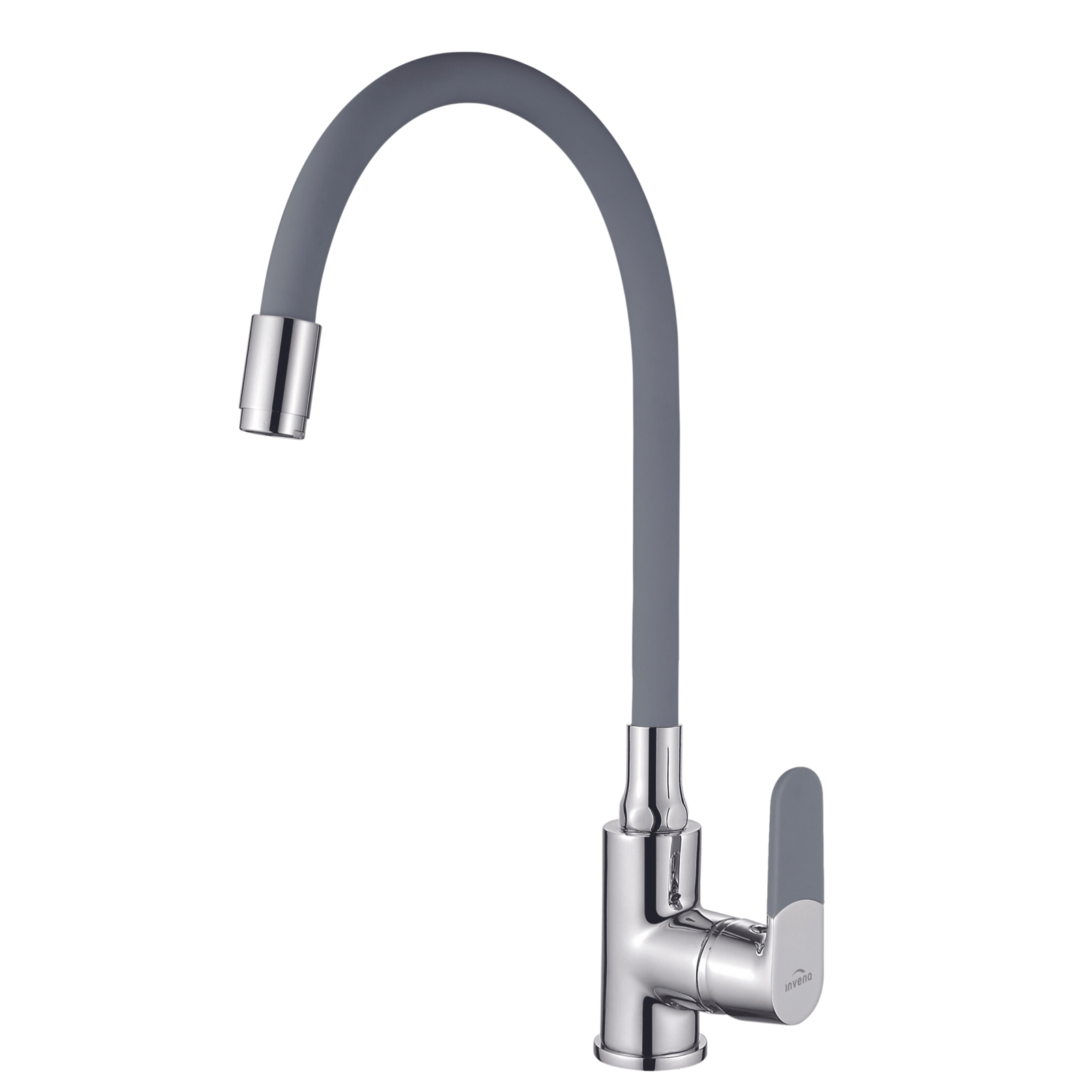 BATERIA ZLEWOZMYWAKOWA JOGA Z RUCHOM� WYLEWK�, KOLOR SZARY