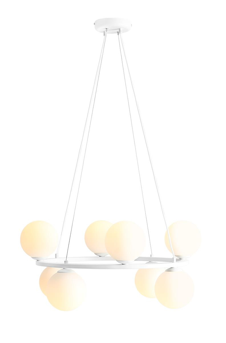 LAMPA WISZCA KRONE 8 WHITE