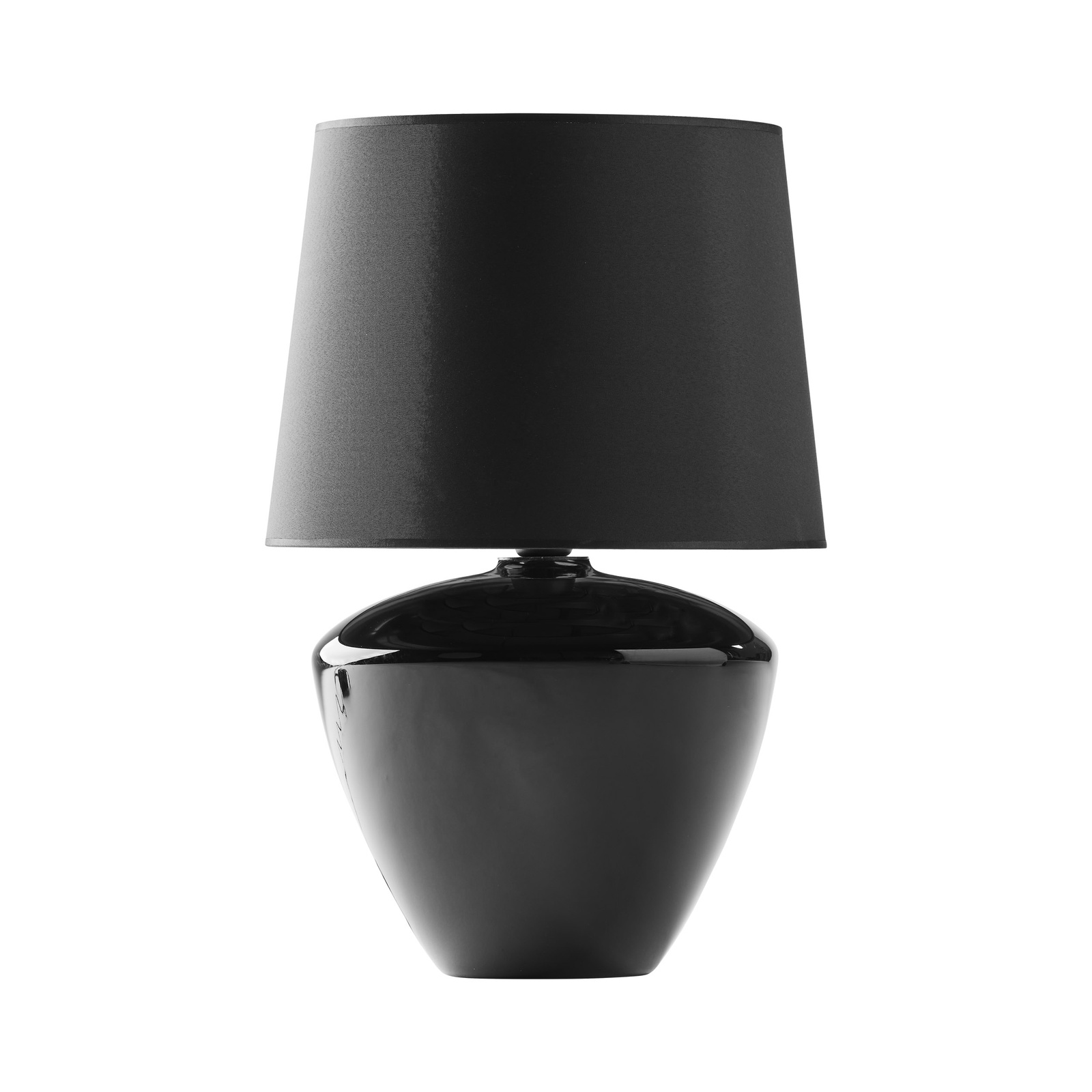 Fiord 5463 czarna lampka nocna z abaurem TK-Lighting