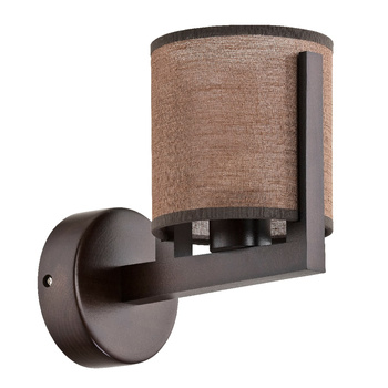 Drewniany kinkiet  Moreno wenge 1xE14