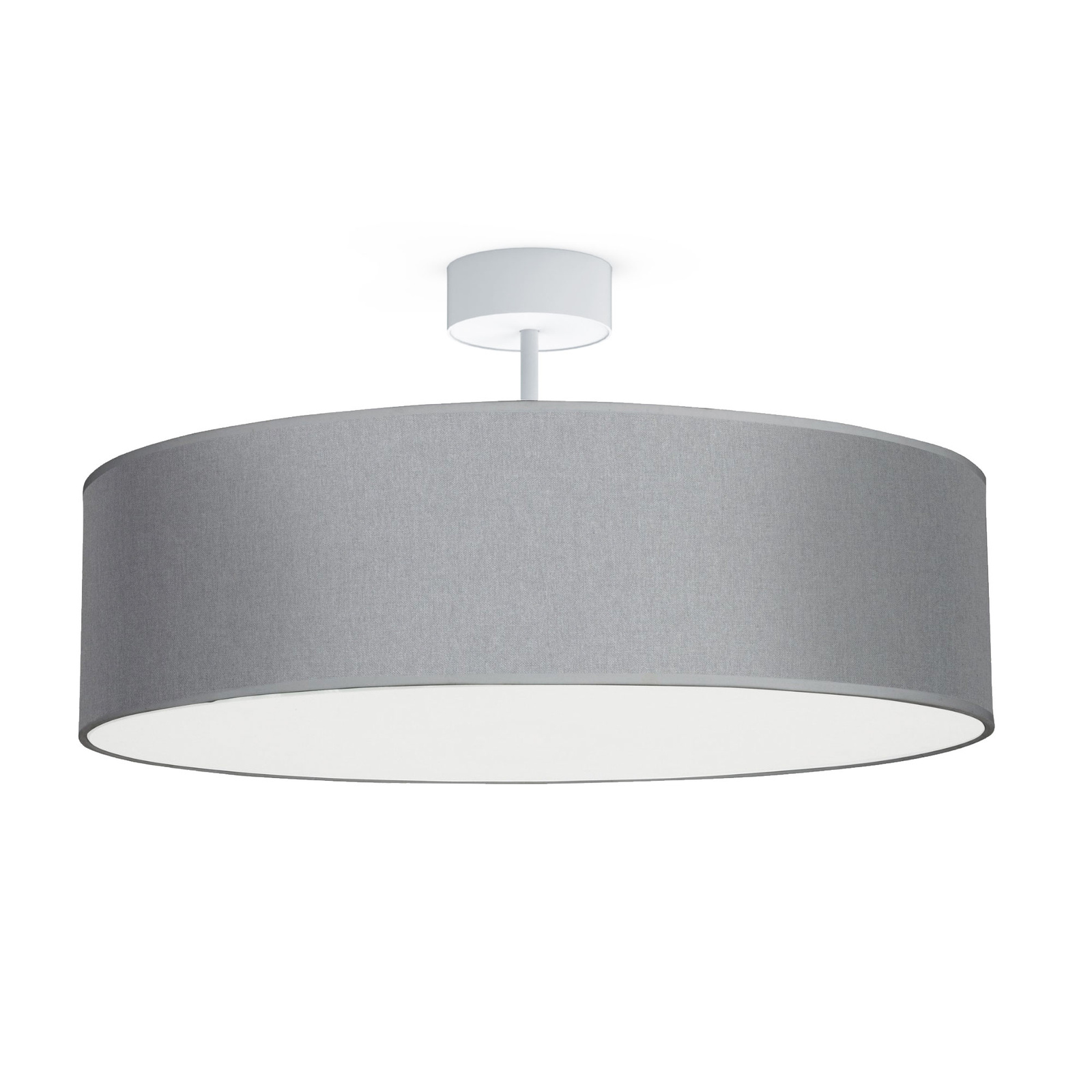 Lampa sufitowa plafon okrga szara 3xE27 VIOLET Nowodvorski 7960