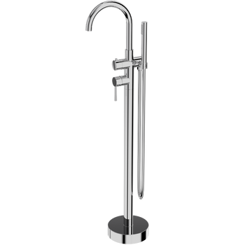 Bateria wannowa wolnostojąca okrągła Orion Chrome