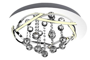 LAMPA PLAFON CANDELLUX APETI KORFU LED CHROMOWY 4000K