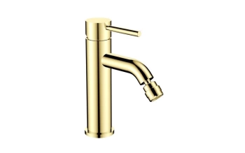 Besco BB-V-JZ bateria bidetowa Veo stojąca jasny złoty, jasne złoto