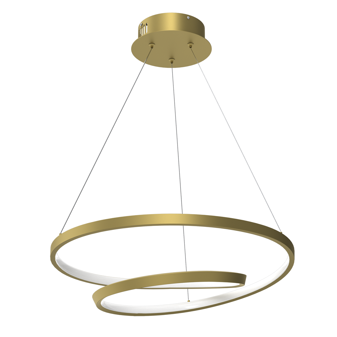 Lampa wiszca LUCERO GOLD 48W LED