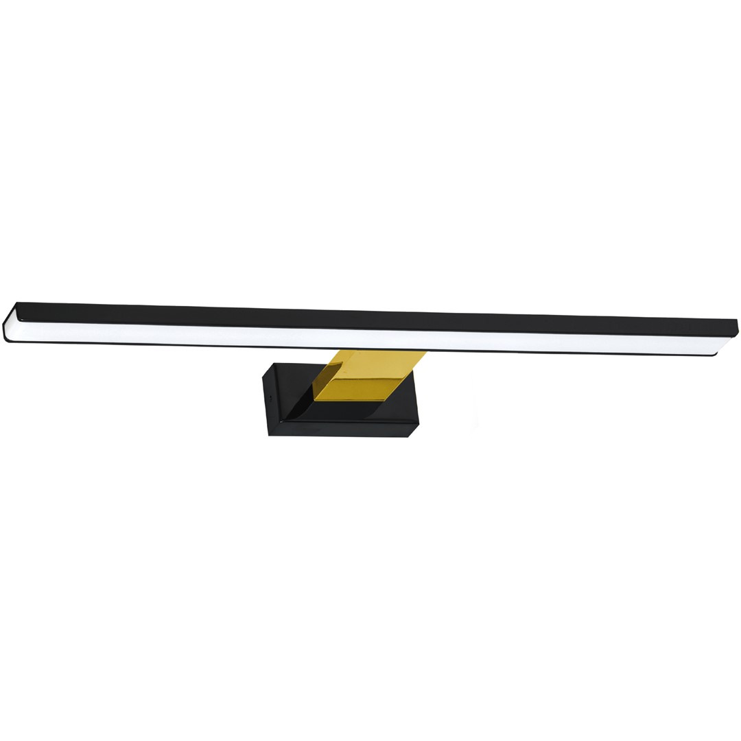 Kinkiet SHINE BLACK/GOLD 60cm 13,8W LED