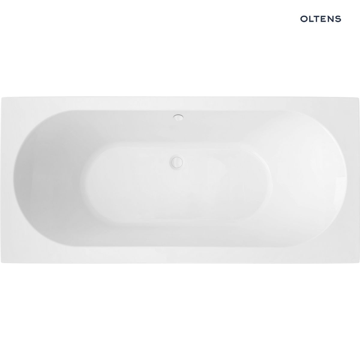 Oltens Lykke wanna 180x80 cm prostok�tna akrylowa bia�a 10014000