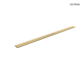 Oltens Langan Slim 80 maskownica odpływu prysznicowego liniowego złoto połysk/złoto szczotkowane 30019800
