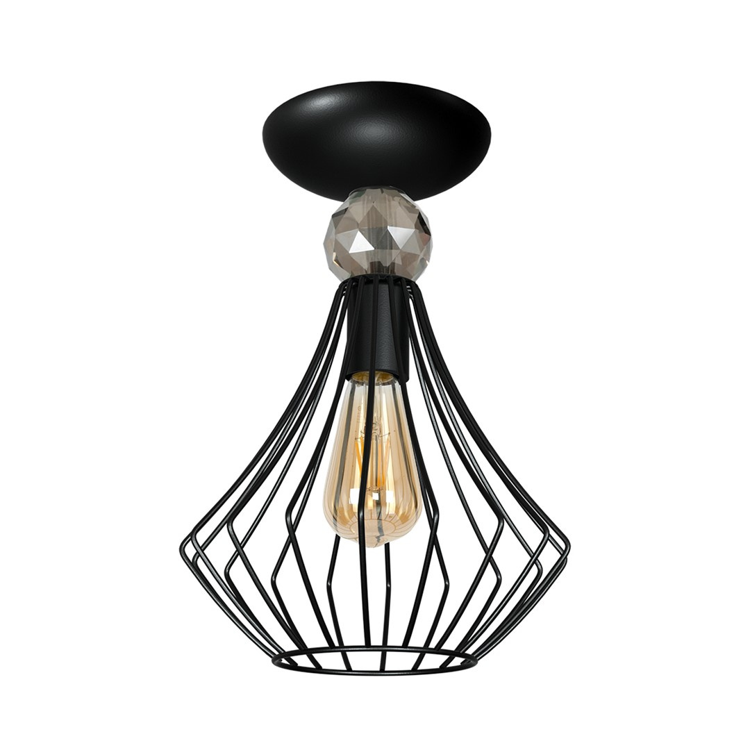 Фото - Люстра / світильник Jewel Lampa sufitowa  BLACK 1xE27 