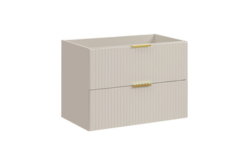 Szafka pod umywalkę Comad Kaszmirowy Mat 80 cm – ADEL CASHMERE 82-80-2S