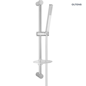 Oltens Sog Alling 60 zestaw prysznicowy z mydelniczką chrom 36007100