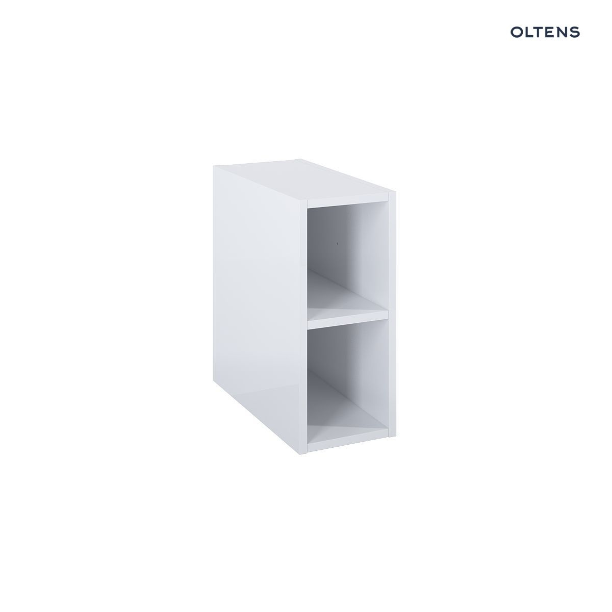 Oltens Vernal szafka 20 cm wisząca biały połysk 60021000